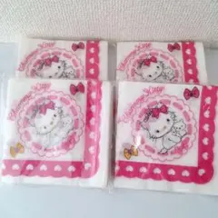 CathKidston×HelloKitty スカラップタオルハンカチ 2色 - メルカリ