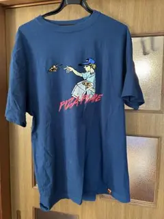 Left ALONE ピザ配達員イラストTシャツ