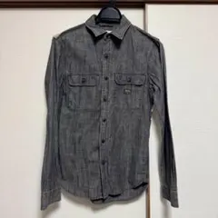 DENIM & SUPPLY グレー デニムシャツ