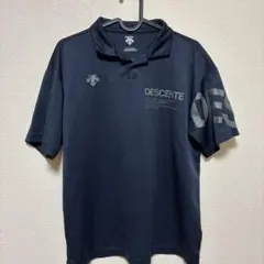 DESCENTE ポロシャツ ネイビー Lサイズのサムネイル