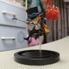 ★ワンピース サボ フィギュア 炎エフェクト付き★