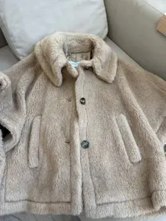 MaxMara ベージュ ポンチョ・ケープコート マックスマーラ Max Mara FRINE コート レディース アウター ケープ