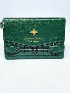 Samantha Thavasa グリーン　定期ケース