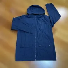 ネイビー フード付きジャケット　海外　制服　パーカー　レトロ
