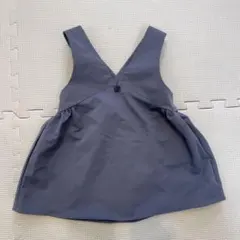 Fith グレー クロスストラップ ワンピース