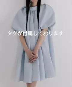 thetoe Peony Dress M light blue - メルカリ