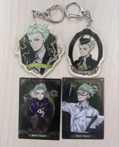 ツイステ セベク アクキー ウエハース トレカ セット