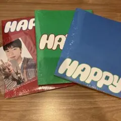 【新品未開封】BTS JIN ジン HAPPY CD アルバム 3形態 セット