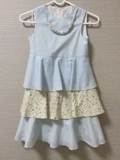 nicholas & bears ノースリーブワンピース 水色