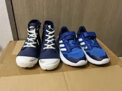 GAP レインブーツ、アディダススニーカー 2足セット 20cm