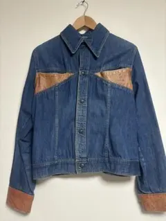 60s 70s ヴィンテージ　ウェスタンデニムジャケット