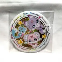 名探偵プリキュア BIGホログラム缶バッジ ポチタン マシュタン