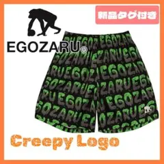 【新品】エゴザル クリーピーロゴ ショートパンツ バスパン Lサイズ
