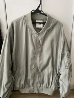 GYDA MA-1ジャケット ギャザー袖　ブルゾン