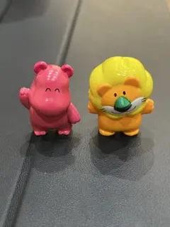 たべっ子どうぶつ　らいおんくん　カバ　　　　　バスボムフィギュア