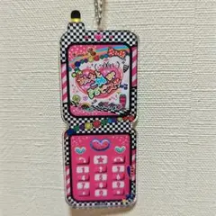 平成ファンシー トレーディングガラケー型アクリルキーホルダー
