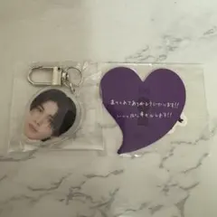 KO1KEYZ ファンミ カプセルトイ 後藤結 顔面アクキー ステッカー