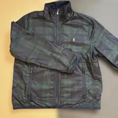 ポロ・ラルフ・ローレン リバーシブル フリースジャケット キッズ M