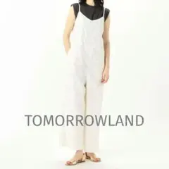 TOMORROWLAND サンフラワージャカード サロペット ホワイトのサムネイル