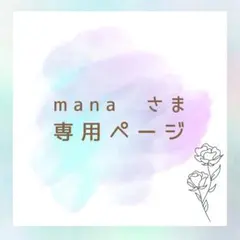 mana様 リクエスト 2点 まとめ商品
