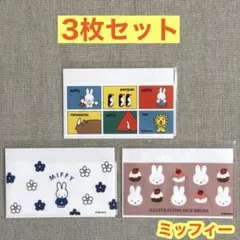 【各1枚 計3枚】ブルー／マルチ／ブラウン マイナンバーカードケース ミッフィー