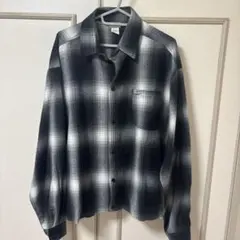 Caltop オンブレチェックシャツ Mサイズ