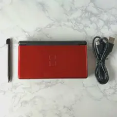 任天堂 DS lite クリムゾンブラック 充電 タッチペン２個 保護シート付き