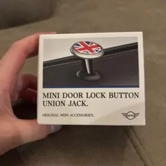 MINI ドアロックボタン ユニオンジャック 2個セット