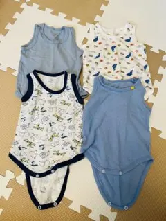 【西松屋】ボディスーツ4点セット 80cm