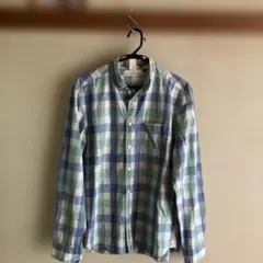 H&M チェック柄 ボタンダウンシャツ