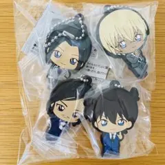 【◎４種セット】名探偵コナン カプセルラバーマスコット2025