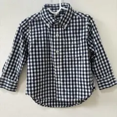 ベビー ギャップ baby GAP チェック柄長袖シャツ 95 ２歳