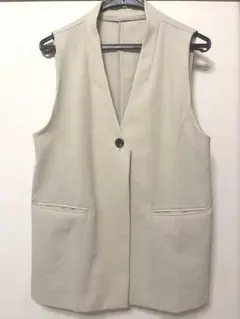 ⭐︎週末限定価格⭐︎ジーナシス JEANASIS ドライオックスベストベージュのサムネイル