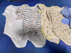 【5枚セット！】長袖 ロンパース ディズニー ユニクロ  まとめ売り 70 80