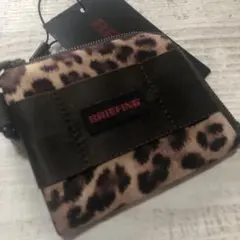 BEAMS BOY別注 レパード‼️ ブリーフィング 小銭入れ Briefingのサムネイル