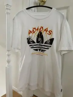 adidas スケートボード Tシャツ ホワイト