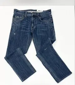 GAS ガス W30 L34 ストレート デニムパンツ ジーンズ インディゴのサムネイル