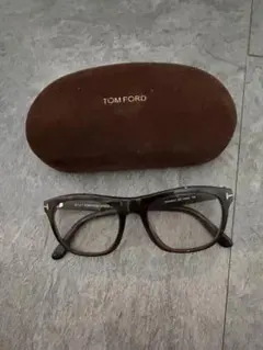 TOM FORD TF5005 343 度なしメガネ ブラウン - メルカリ