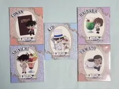 セガラッキーくじ「名探偵コナンカフェー執事喫茶一」　E賞アートパネル　５枚セット