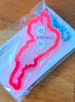 琵琶湖キーホルダー びわ湖バレイ山頂限定 ブルー - メルカリ