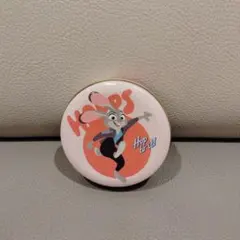 ズートピア　缶ケース　ピンク