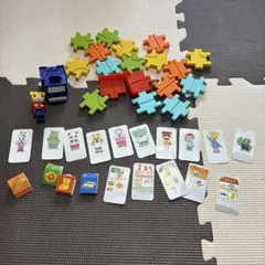 こどもちゃれんじ しまじろう 知育玩具 ブロック カードセット