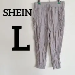 人気❣海外古着✨SHEIN シーイン 薄紫 パープル カジュアルパンツ 【L】