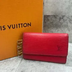 ✨美品✨ルイ・ヴィトン　エピ　ミュルティクレ　キーケース　6連　レザー　レッド