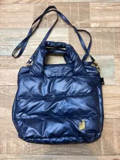 即日　ROOTOTE モコモコ　ショルダーバッグ　青　ブルーのサムネイル