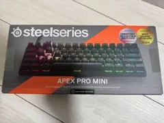 【新品/使用期間2時間】SteelSeries Apex Pro Mini