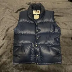 THE NORTH FACE 茶タグ　ブルー　ダウンベスト M