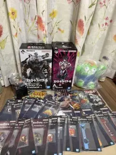 ストリートファイター　一番くじ　ラストワン賞 豪鬼　A賞 ジュリ　C賞　ブランカ