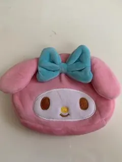 ★ダイソー 韓国限定品 マイメロポーチ　　　ブルーリボン