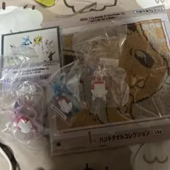 ポケモン一番くじ F賞街歩きちらりんフレンズ グレイシア・エーフィ・ニンフィア